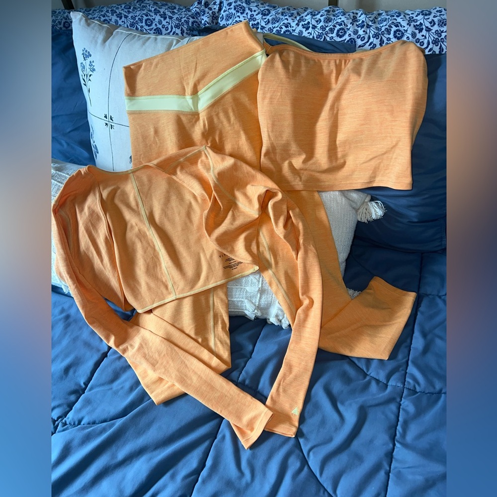 Balance Athletica Orange Activewear Set